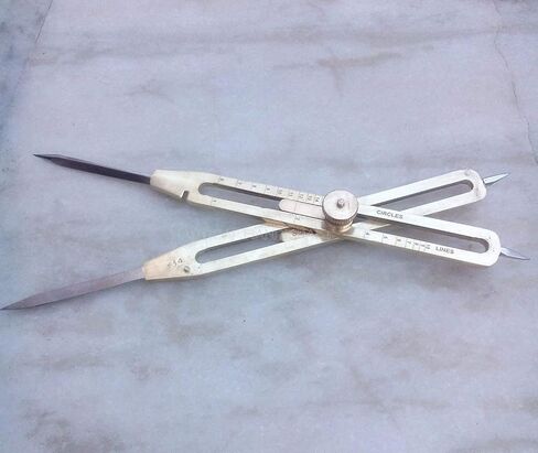 9'' inch Proportional Divider Engineer Drafting Tool 9 INCH Scientific Steel Point in Kuwait