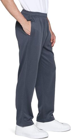 بنطال رياضي للمشي لمسافات طويلة للرجال من TSLA، بنطال رياضي مطاطي/بنطلون رياضي مستقيم، بنطال رياضي خفيف الوزن مع جيوب جانبية in Kuwait