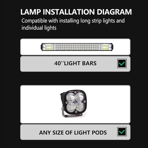 Heavy Duty Top Roof Rack Accessories Compatible with 2020-2024 Jeep Gladiator (Hard Top Only)/ Cargo Storage Carrier for Outdoor Gear/No Drilling in Kuwait