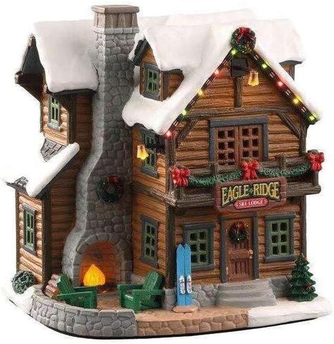 Lemax Village Collection Eagle Ridge Ski Lodge #05626 in Saudi Arabia