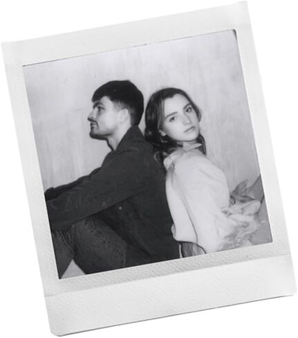 Fujifilm Instant Square Monochrome Film 20 Sheets + BluebirdSales Microfiber Cleaning Cloth for Instant Photography in Kuwait