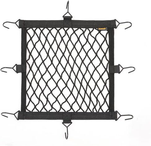Rhinowalk Motorcycle Luggage Net Cargo Net Helmet Luggage Net with Adjustable Metal Hooks for Motorcycles and Bicycles in Saudi Arabia