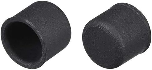 uxcell 10pcs RCA Silicone Port Protectors Cap Cover Anti Dust 8mm Dia Black in Saudi Arabia