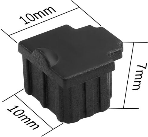 GINTOOYUN 50pcs RJ11 Silicone Anti Dust Cover Cap，RJ11 Female dust Cover Protector,Protect Telephone.switches,fax Machines, Optical Fiber Boxes and Other Equipment Port(Black) in Saudi Arabia