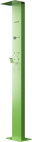 EVSE Wall Connector Pedestal for Tesla, Mounted EV Charging Station Stand, Electric Vehicle Charging Station EV Charger Pedestal Stand for Tesla Wall Connector Gen 2/3(Green) in Kuwait