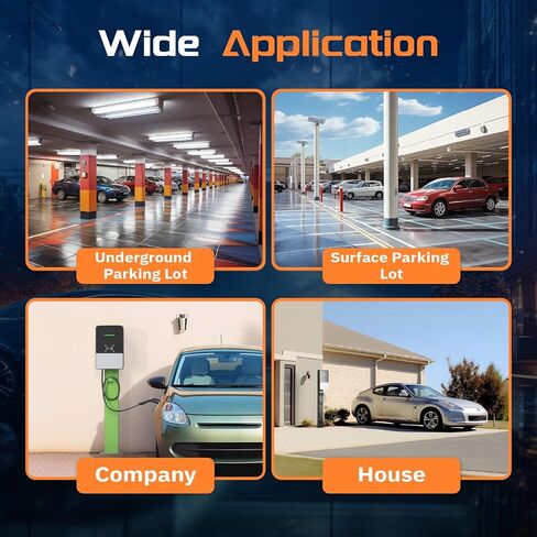 EVSE Wall Connector Pedestal for Tesla, Mounted EV Charging Station Stand, Electric Vehicle Charging Station EV Charger Pedestal Stand for Tesla Wall Connector Gen 2/3(Green) in Kuwait