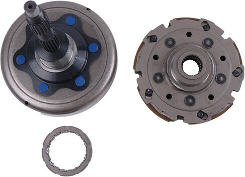 Wet Clutch Centrifugal Carrier Clutch Drum Shaft Bearing Compatible for Arctic Cat 350 400 425 450 500 2010-2021 Replacement for KYMCO MXU400 in Saudi Arabia
