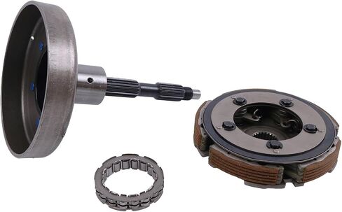 Wet Clutch Centrifugal Carrier Clutch Drum Shaft Bearing Compatible for Arctic Cat 350 400 425 450 500 2010-2021 Replacement for KYMCO MXU400 in Saudi Arabia