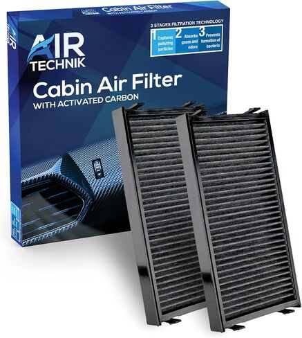 AirTechnik CF10936 Cabin Air Filter w/Activated Carbon | Fits BMW X5 2007-2018 and X6 2008-2019 - CUK2941-2 in Saudi Arabia