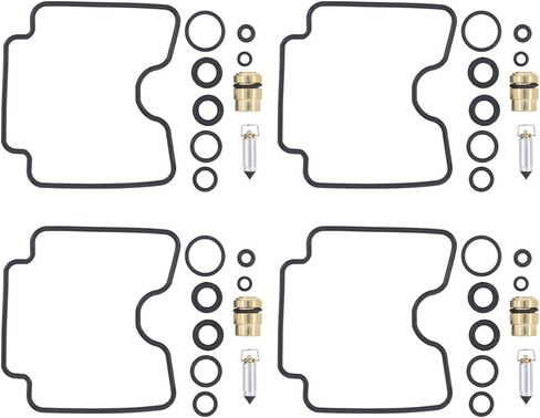NewYall مجموعة من 4 طقم تصليح كاربوريتر لإعادة بناء 1998-2006 سوزوكي GSX600F كاتانا 600 in Kuwait