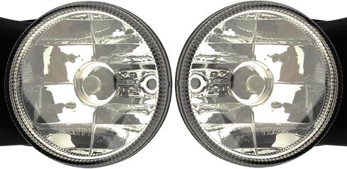 DRIVESTAR Fog Lamp Lights Pair Set (Left & Right) Amber Lens, fit 1994-2001 for Dodge Ram 1500, 1994-2002 for Dodge Ram 2500 3500, with 881 12V 27W Bulbs, for 19534501 19534601 CH2592109 CH2593109 in Saudi Arabia