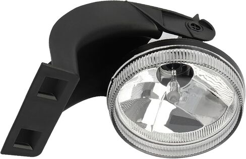 DRIVESTAR Fog Lamp Lights Pair Set (Left & Right) Amber Lens, fit 1994-2001 for Dodge Ram 1500, 1994-2002 for Dodge Ram 2500 3500, with 881 12V 27W Bulbs, for 19534501 19534601 CH2592109 CH2593109 in Saudi Arabia
