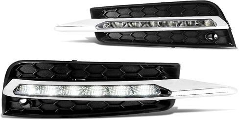 DNA MOTORING FL-ZTL-157-CH Fog Light Driver & Passenger Side Enhance visibility [Compatible with 11-16 Chevy Cruze] in Saudi Arabia