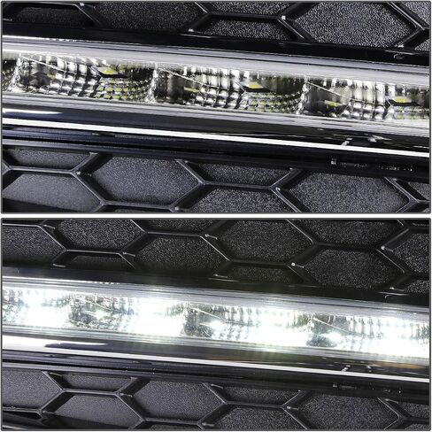 DNA MOTORING FL-ZTL-157-CH Fog Light Driver & Passenger Side Enhance visibility [Compatible with 11-16 Chevy Cruze] in Saudi Arabia