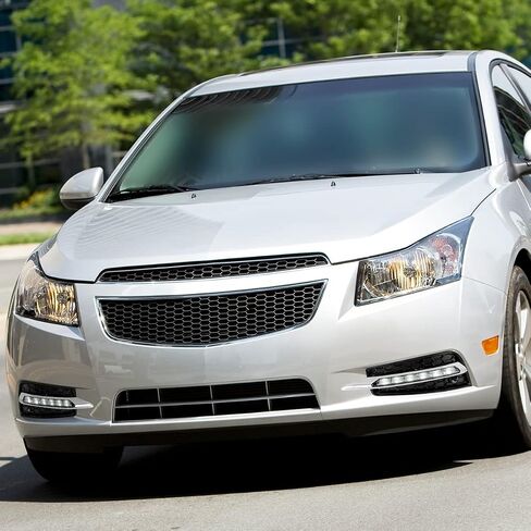 DNA MOTORING FL-ZTL-157-CH Fog Light Driver & Passenger Side Enhance visibility [Compatible with 11-16 Chevy Cruze] in Saudi Arabia