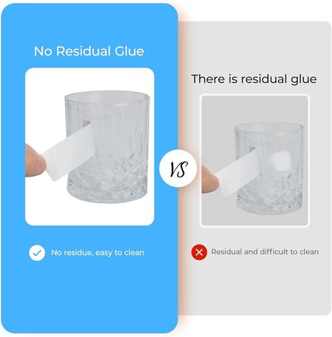 600-Piece Freezer Refrigerator Food Labels- 1" x 3" Removable Adhesive Blank Food Storage Containers Paper Labels Kitchen Stickers for Mason Jars Bottles Water Oil Resistant No Residue in Kuwait