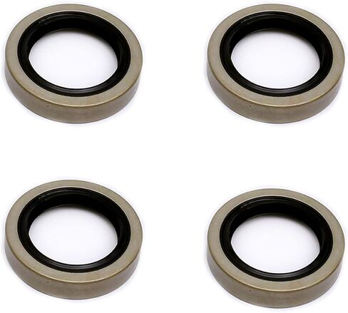 FKG Trailer Hub Wheel Grease Seal 168255TB 1.68'' X 2.56'' X 0.500'', Set of 4 in Saudi Arabia