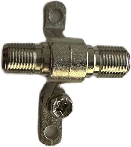 1 GHz F Type Coaxial Single Port Single F-Pin Ground Block Coaxial Cable One Port Coax Cable in Saudi Arabia