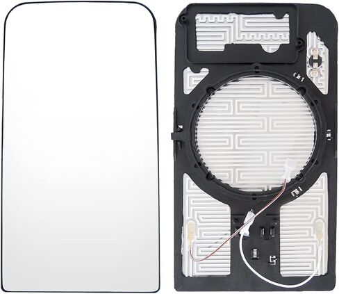 Single Top Main Defrost Heated Mirror Glass for 2013-2018 Kenworth T600 T660 T800/Peterbilt 387 Series Truck in Saudi Arabia