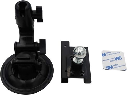 Mcbazel 9 cm 3.5 inches Vacuum Suction Cup Car Windshield Mount Holder Stand for BAOFENG YAESU ICOM Walkie Talkie Mobile Radio in Saudi Arabia