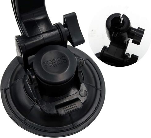 Mcbazel 9 cm 3.5 inches Vacuum Suction Cup Car Windshield Mount Holder Stand for BAOFENG YAESU ICOM Walkie Talkie Mobile Radio in Saudi Arabia