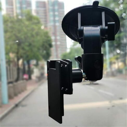 Mcbazel 9 cm 3.5 inches Vacuum Suction Cup Car Windshield Mount Holder Stand for BAOFENG YAESU ICOM Walkie Talkie Mobile Radio in Saudi Arabia