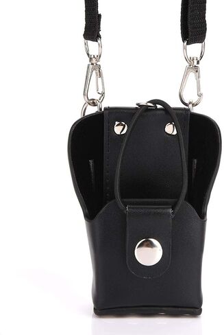 حافظة جلدية لجهاز الاتصال اللاسلكي من Hilitand لجهاز GP328plus / GP338plug / GP344 / GP388، حافظة حماية لجهاز الاتصال اللاسلكي من الجلد مع Lanyar in Saudi Arabia