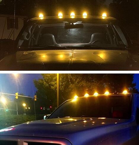 5 قطع من مصابيح الكابينة، مصابيح الكابينة لفورد F250، مصابيح كابينة الشاحنة متوافقة مع 1973-1997 فورد F-150 F-250 F-350 F450 F550 F سلسلة بيك اب شاحنات فائقة التحمل in Kuwait