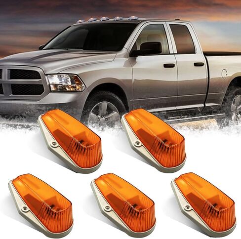 5 قطع من مصابيح الكابينة، مصابيح الكابينة لفورد F250، مصابيح كابينة الشاحنة متوافقة مع 1973-1997 فورد F-150 F-250 F-350 F450 F550 F سلسلة بيك اب شاحنات فائقة التحمل in Kuwait