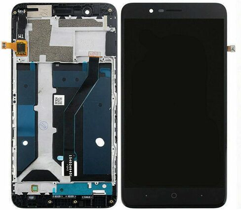 LCD Touch Screen Replacement for ZTE Blade Z Max Z982| 6.0'' LCD Display | Black with Frame| Tools Included in Kuwait