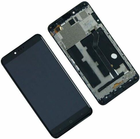 LCD Touch Screen Replacement for ZTE Blade Z Max Z982| 6.0'' LCD Display | Black with Frame| Tools Included in Kuwait