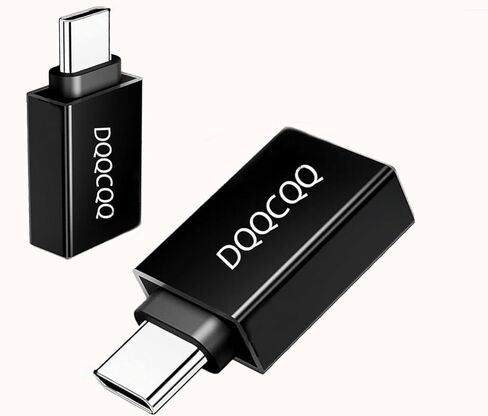 2 Pack USB C Adapter, USB-C to USB 3.0 Female Adapter Compatible with MacBook Pro 2020, iPad Pro 2020, Samsung Notebook 9, Dell XPS and More Type C Devices in Kuwait