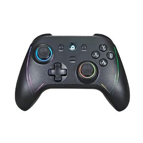 ROTOMOON Wireless Game Controller with LED Lighting Compatible with Xbox One S/X, Xbox Series S/X Gaming Gamepad, Remote Joypad with 2.4G Wireless Adapter, Rechargeable Battery
