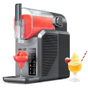 Machine Slushie - 72 أوقية صانع مشروبات مجمدة ، لا حاجة للجليد ، آلة سليمة للمنزل مع 7 برامج مسبقة ، التنظيف الذاتي ، لمارغريتا المجمدة ، الآيس كريم ، والمزيد
