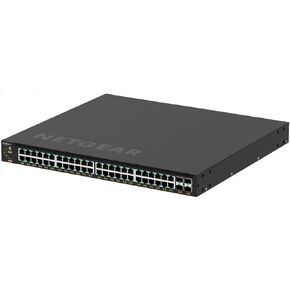 Netgear - GSM4352-100NES - NETGEAR M4350 GSM4352 52-Port 48x1G PoE+ (236W Base, up to 1, 440W) and 4xSFP+ Managed Switch
