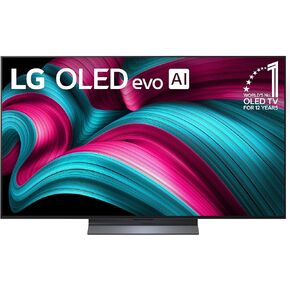 LG 55-Inch Class OLED evo AI 4K C5 Series Smart TV w/Dolby Atmos, Dolby Vision, HDR10, AI Super Upscaling 4K, Filmmaker Mode, Wow Orchestra, Alexa Built-in (OLED55C5PUA, 2025) in Saudi Arabia