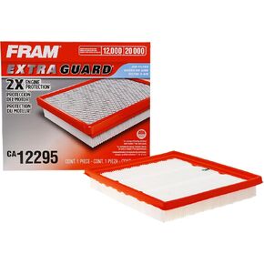 FRAM Extra Guard Flexible Panel Engine Air Filter Replacement, Easy Install w/Advanced Engine Protection and Optimal Performance, CA12295 for Select Subaru Vehicles