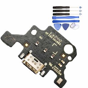 علامة التبويب A9 + 11.0 x210 شحن USB منفذ Flex Cable Replace Cable Type C Charger Dock Board Flex Cable Compatible مع Tab Samsung Galaxy A9 Plus 11.0 Port SM-X210 + أداة إصلاح