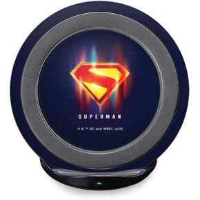 Skinit Decal Other Skin Compatible with Fast Charge Wireless Charging Stand - Officially Licensed Superman 2025 Superman & Krypto Watch The Earth Design