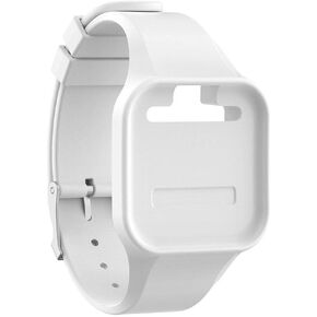 GolfBuddy Voice 2 Wristband White – Replacement Silicone Strap Compatible with Voice 2 SE & Aim V10 Golf GPS Devices