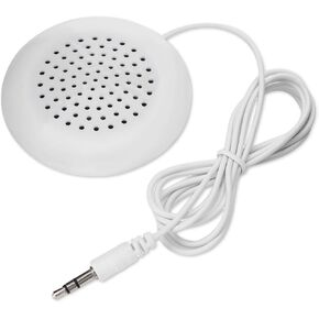 DIY Pillow Speaker, 3.5mm Wired Mini Stereo Bullhorn Under Pillow Loudspeaker Headband Side Sleepers Amplifier for MP3 MP4, CD Player Mobile Phones