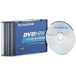 Fuji 25322005 4.7 GB DVD-RW 5 PK