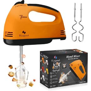 Hand Mixer Electric Handheld – 7 Speed Ultra Power Electric Mixer Handheld (Red)