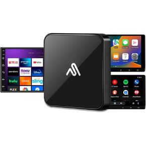 CarPlay TV Adapter - Convert Any Wired CarPlay to Wireless CarPlay - Plug in a TV Stick to Stream Netflix, YouTube, and More Right from Your car’s infotainment Screen