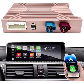 اللاسلكي Carplay Android Auto Adapter Adapter Decoder Smart Box Retrofit Kit لـ BMW EVO/MGU