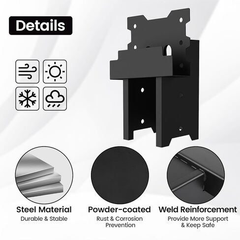 Deer Blind Brackets, Outdoor 4 x 4 Platform Bracket, 12 / 14 Gauge Steel Elevator Brackets for Deer Stand, Hunting Blinds, Shooting Shack in Saudi Arabia
