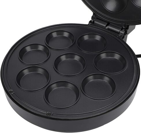 TARSHYRY 8-Hole Dual Sided Heating System Cake Pop Maker, Alloy Material, Easy to Use for Household and Commercial Use, for Making Brownies (US Plug 100‑240V 110V) in Saudi Arabia