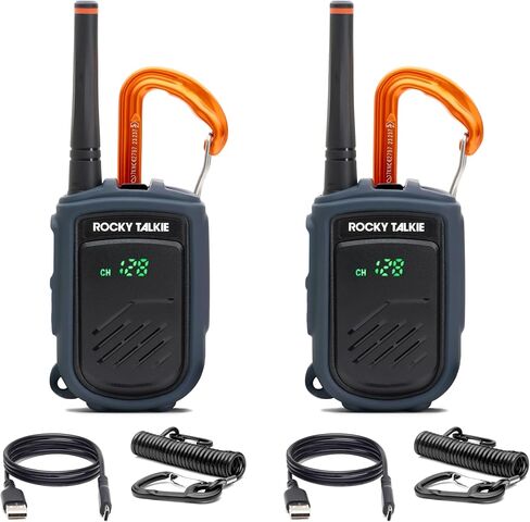 Mountain Radio, Long Range Walkie Talkie, FRS Handheld Radio, 4 Day Battery Life, Max Durability, 2 Pack in Saudi Arabia