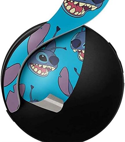 Skinit Decal Gaming Skin Compatible with Pulse 3D Wireless Headset for PS5 - Officially Licensed Disney Lilo and Stitch Face Expression Pattern Design in Kuwait