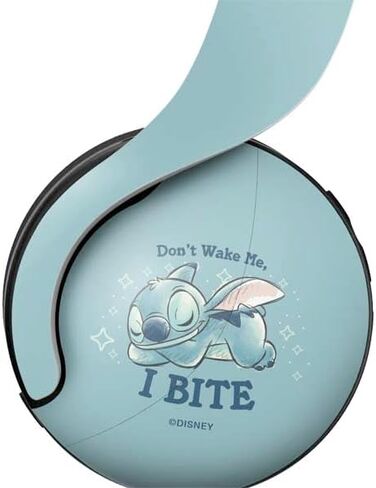 Skinit Decal Gaming Skin Compatible with Pulse 3D Wireless Headset for PS5 - Officially Licensed Disney Lilo and Stitch Face Expression Pattern Design in Kuwait